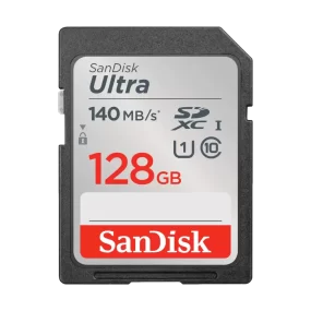כרטיס זכרון ULTRA SD 140MB/S 128GB UHS1