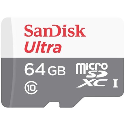 כרטיס זיכרון 64GB Micro SD סנדיסק