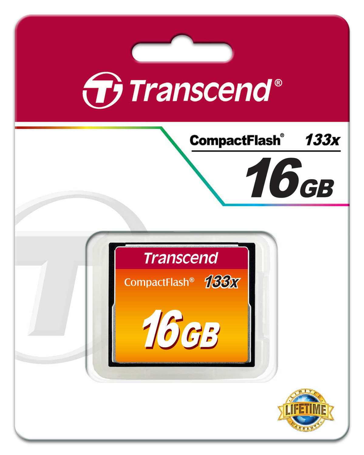 כרטיס זיכרון Compact Flash בנפח 16GB Transcend