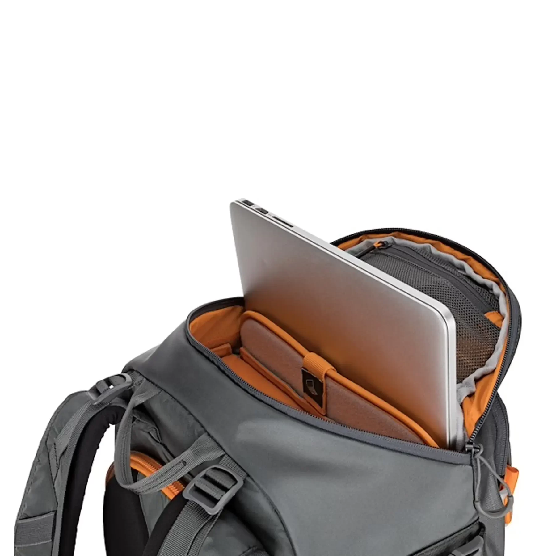 תיק גב אפור למצלמה Lowepro Whistler BP 350 AW II – תמונה 4