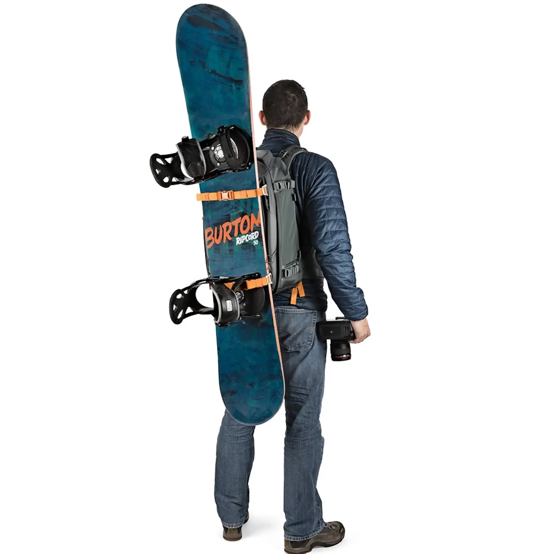 תיק גב אפור למצלמה Lowepro Whistler BP 350 AW II – תמונה 5