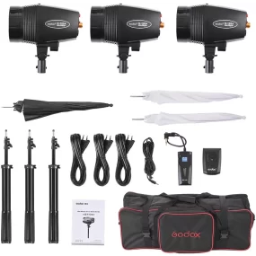 Godox M180A Triple kit 180W/s