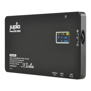 פנס 200 לדים Bi-Color סוללה פנימית Jupio PowerLED 200
