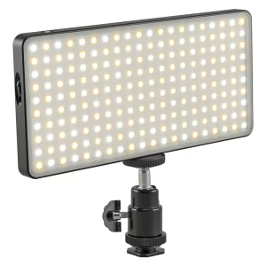 פנס 200 לדים Bi-Color סוללה פנימית Jupio PowerLED 200