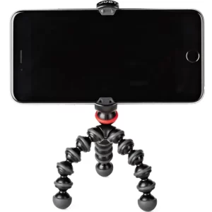 חצובת חוליות מיני שחורה לטלפונים חכמים Joby Mobile Mini