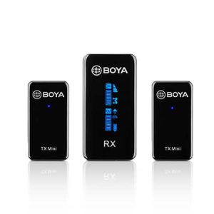 מיקרופון דש אלחוטי כפול לסמארטפון Boya BY-XM6-S2 Mini