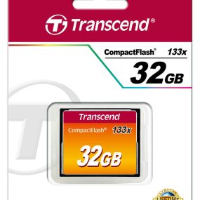 כרטיס זיכרון Compact Flash בנפח Transcend 32GB